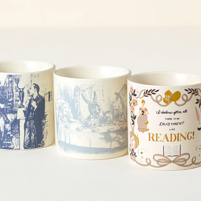 Classic literature mugs