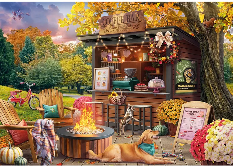 Coffee bar puzzle