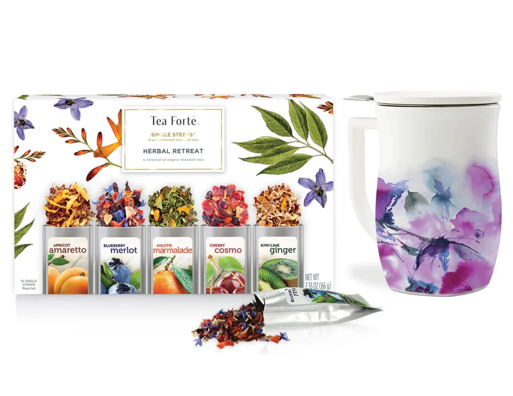 Herbal loose tea tasting set