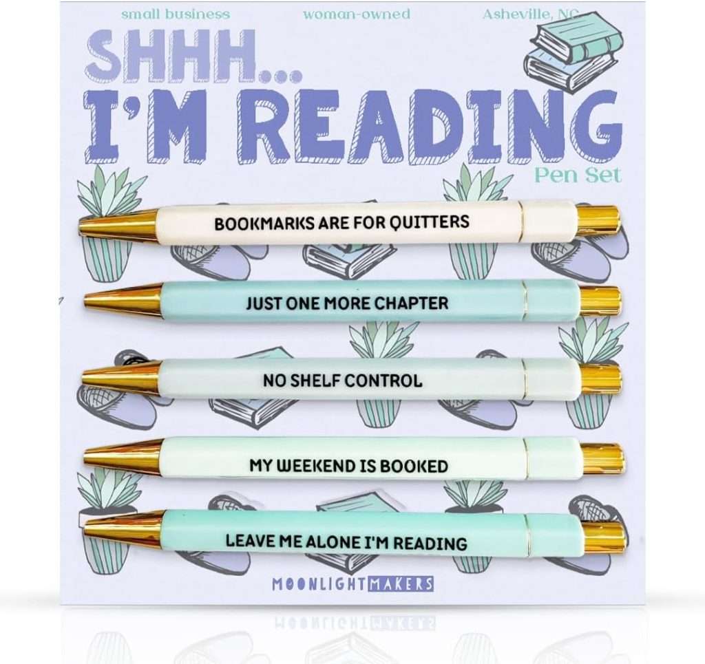 I'm reading pens