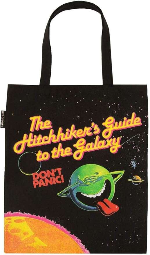 hitchikers guide to the galaxy tote