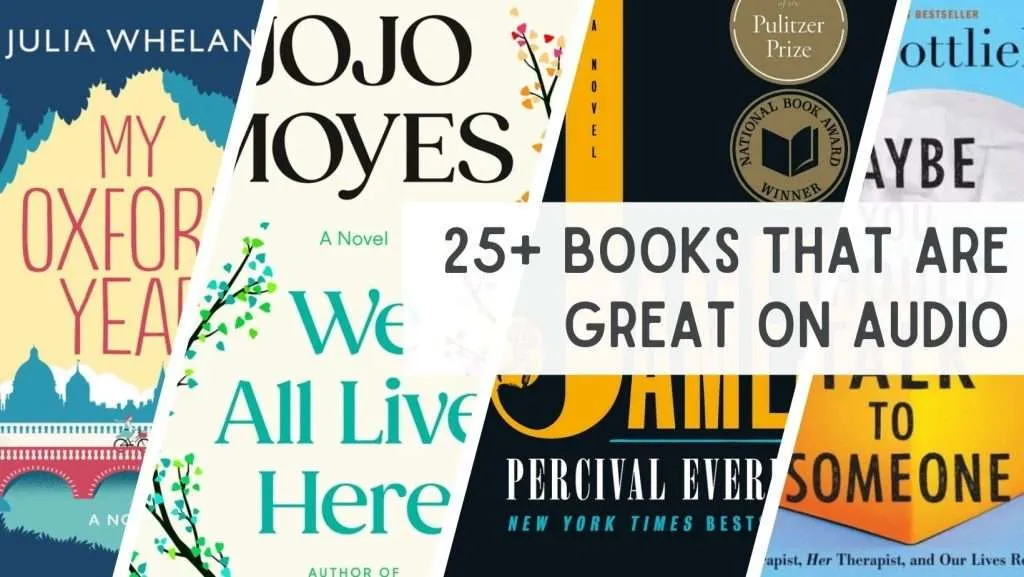 25 books that are great on audio