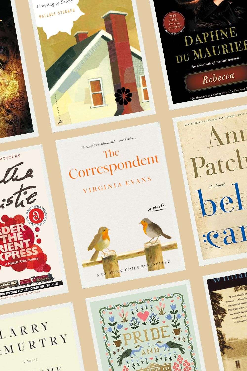 All the Books Mentioned in The Correspondent by Virginia Evans (w/ Page Numbers)