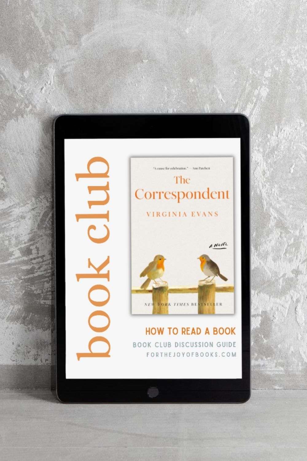 Book Club Discussion Questions: The Correspondent by Virginia Evans (+PDF Download)